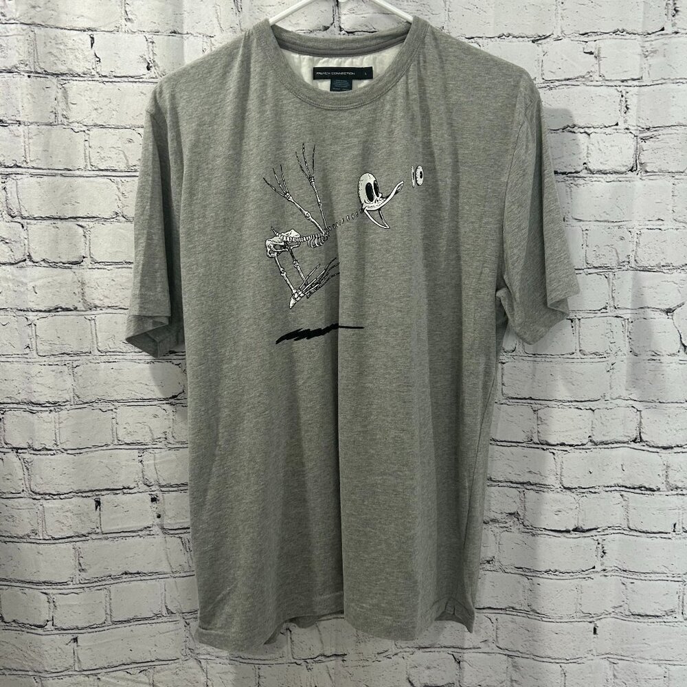 Men's French Connections graphic Tee shirt Size L